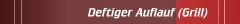 deftiger Auflauf